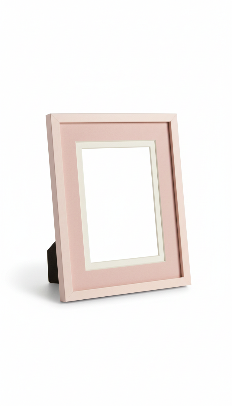 Metal Frame Rose Glow