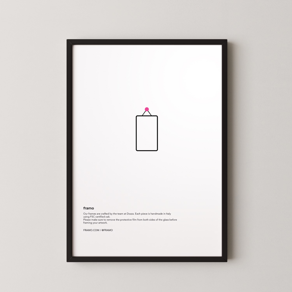 Black Wooden Frame