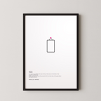 Black Wooden Frame