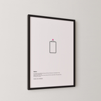 Black Wooden Frame