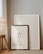 Black Wooden Frame