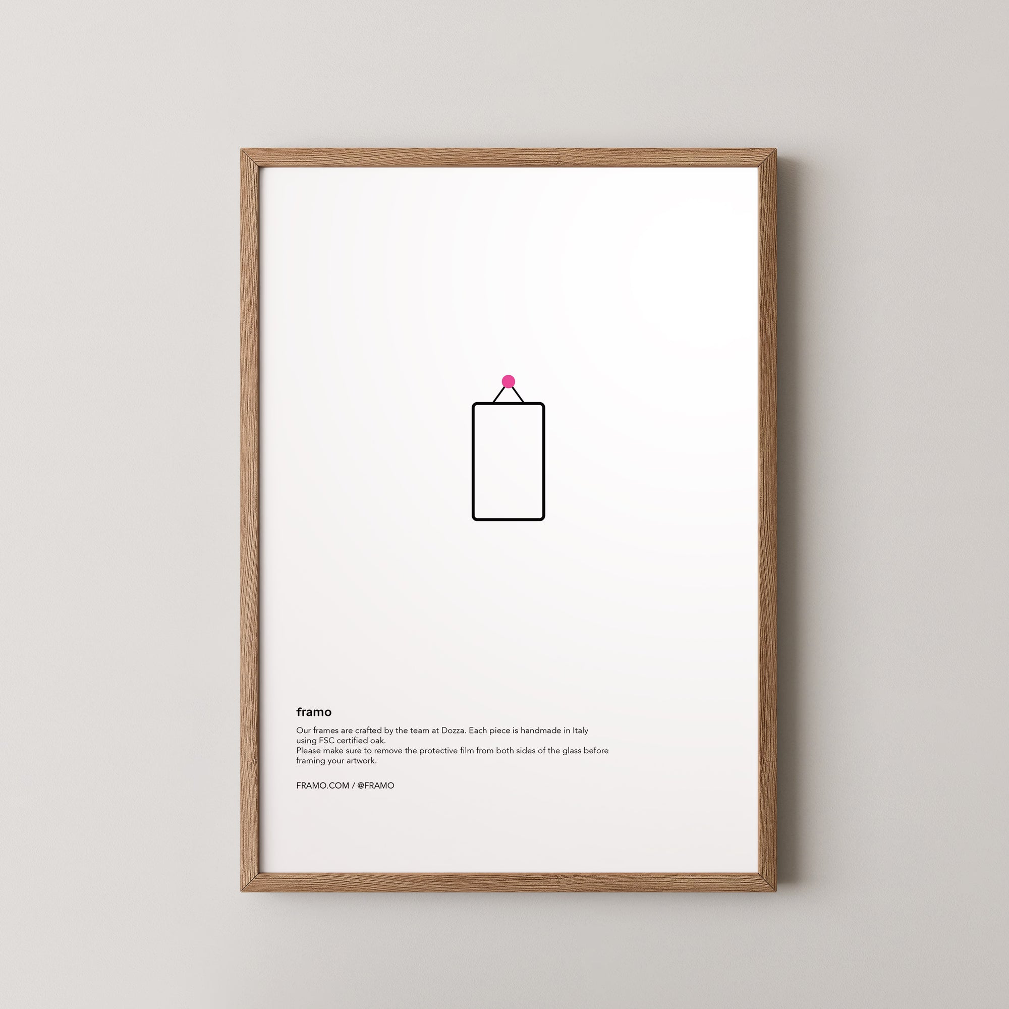 Oak Wooden Frame