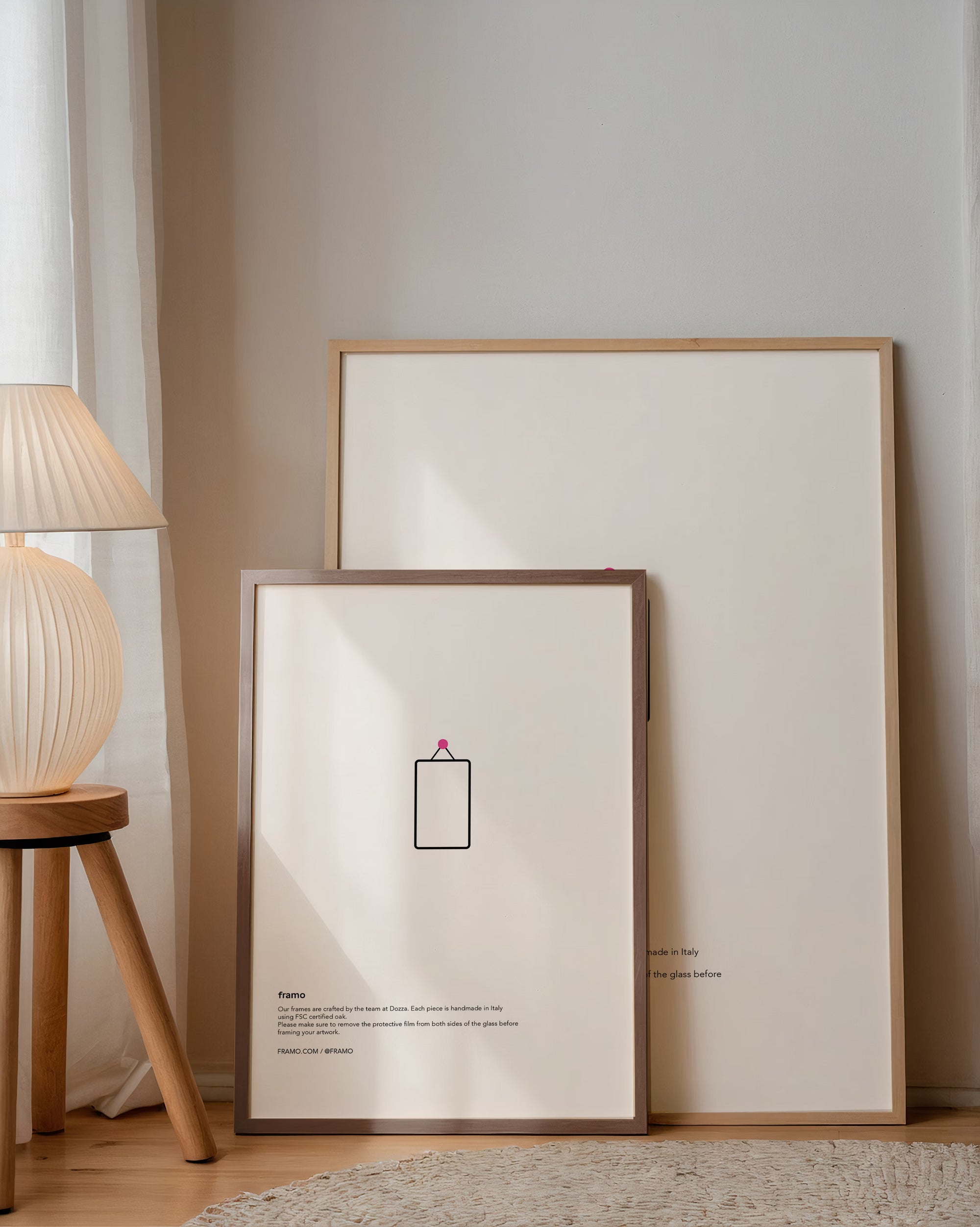 Walnut Wooden Frame