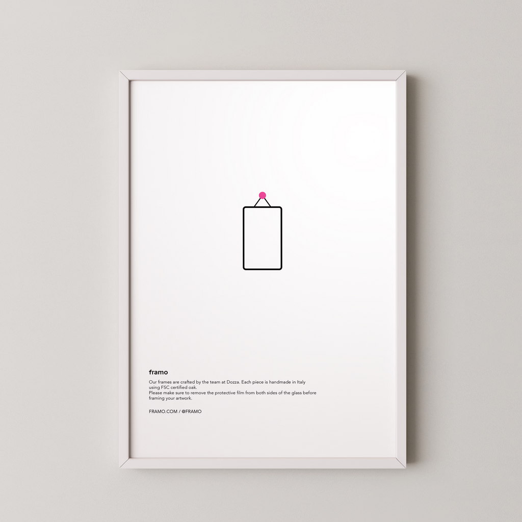 White Wooden Frame