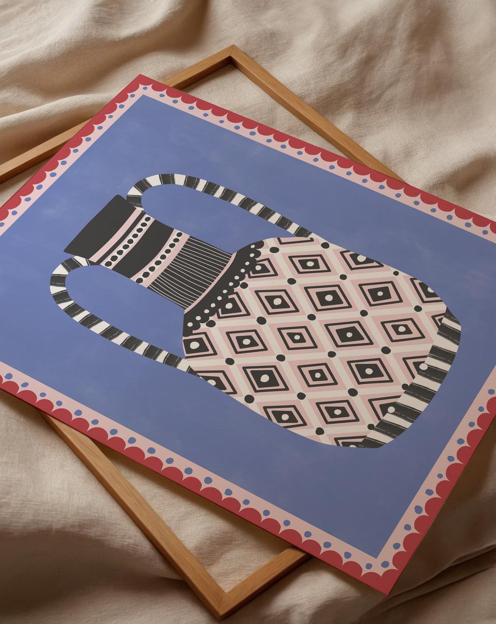 Geometric Patterns and Bold Colors