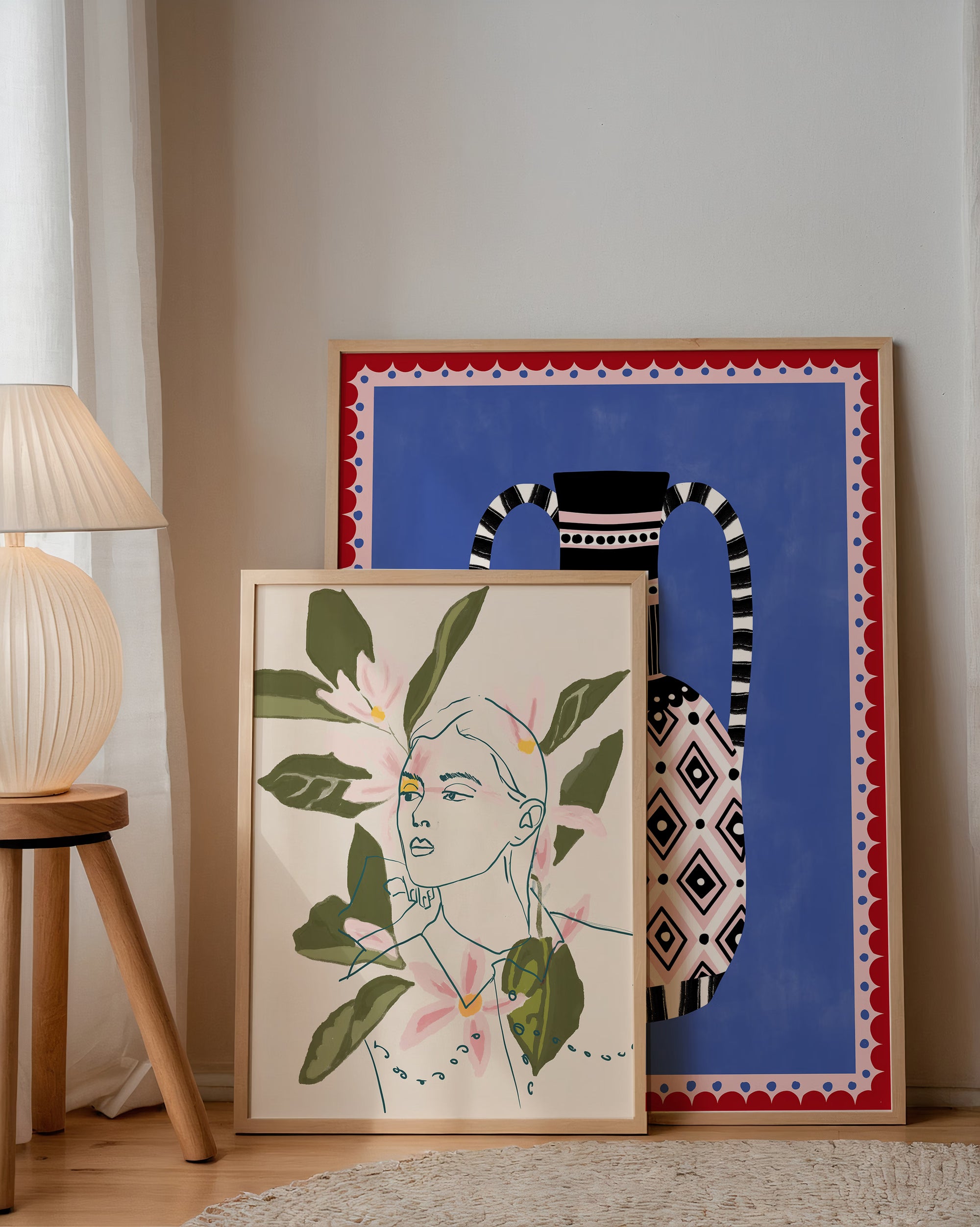 Geometric Patterns and Bold Colors