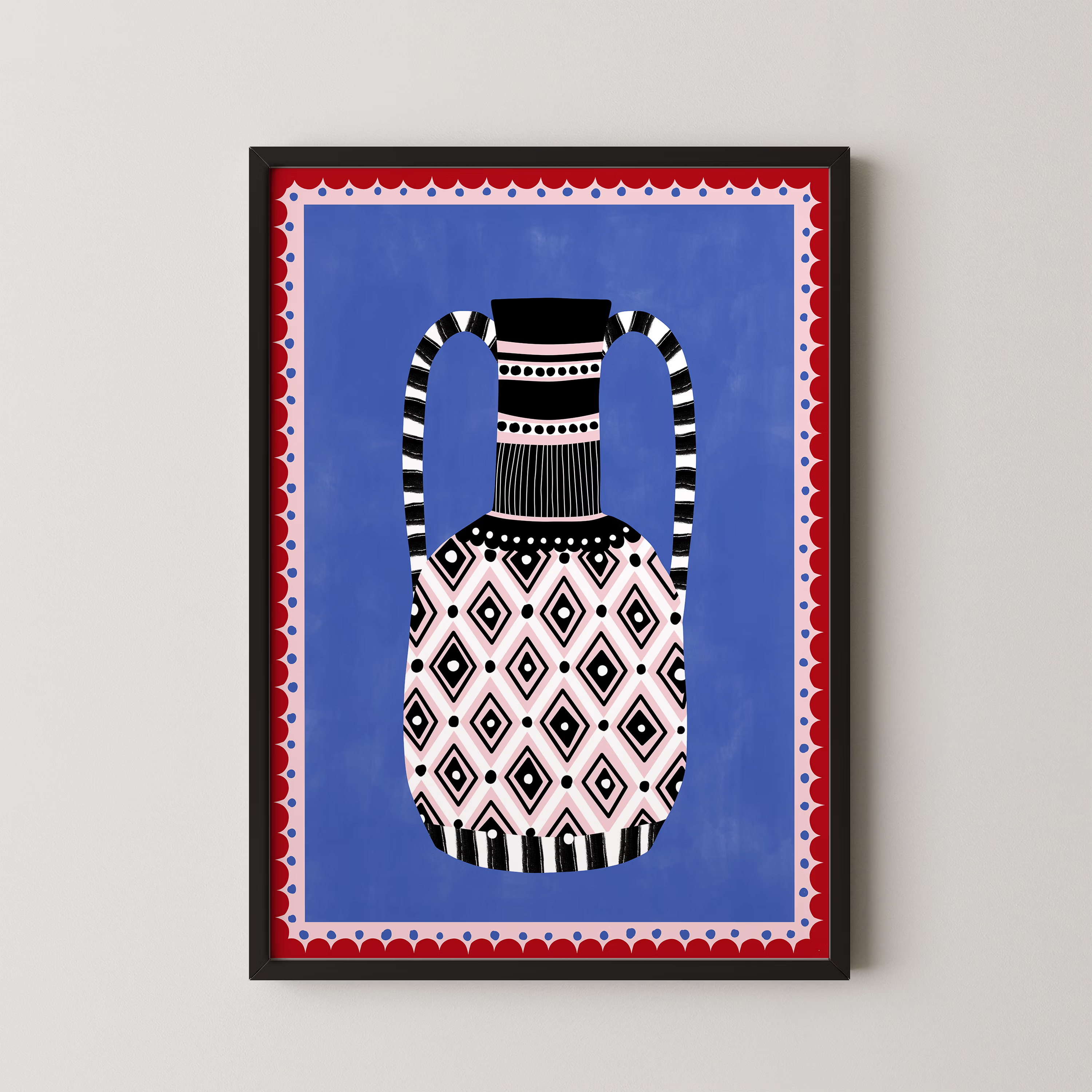 Geometric Patterns and Bold Colors