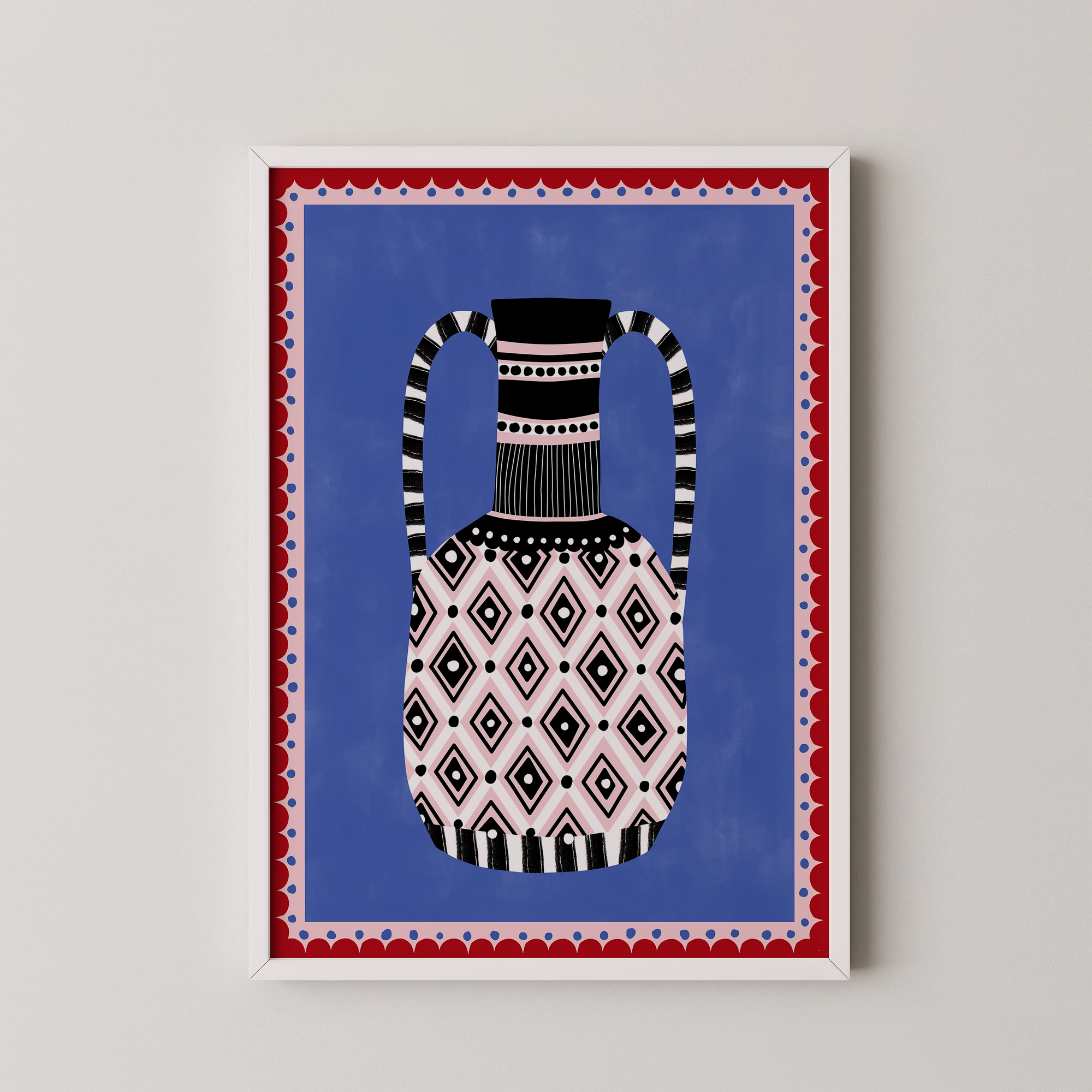 Geometric Patterns and Bold Colors