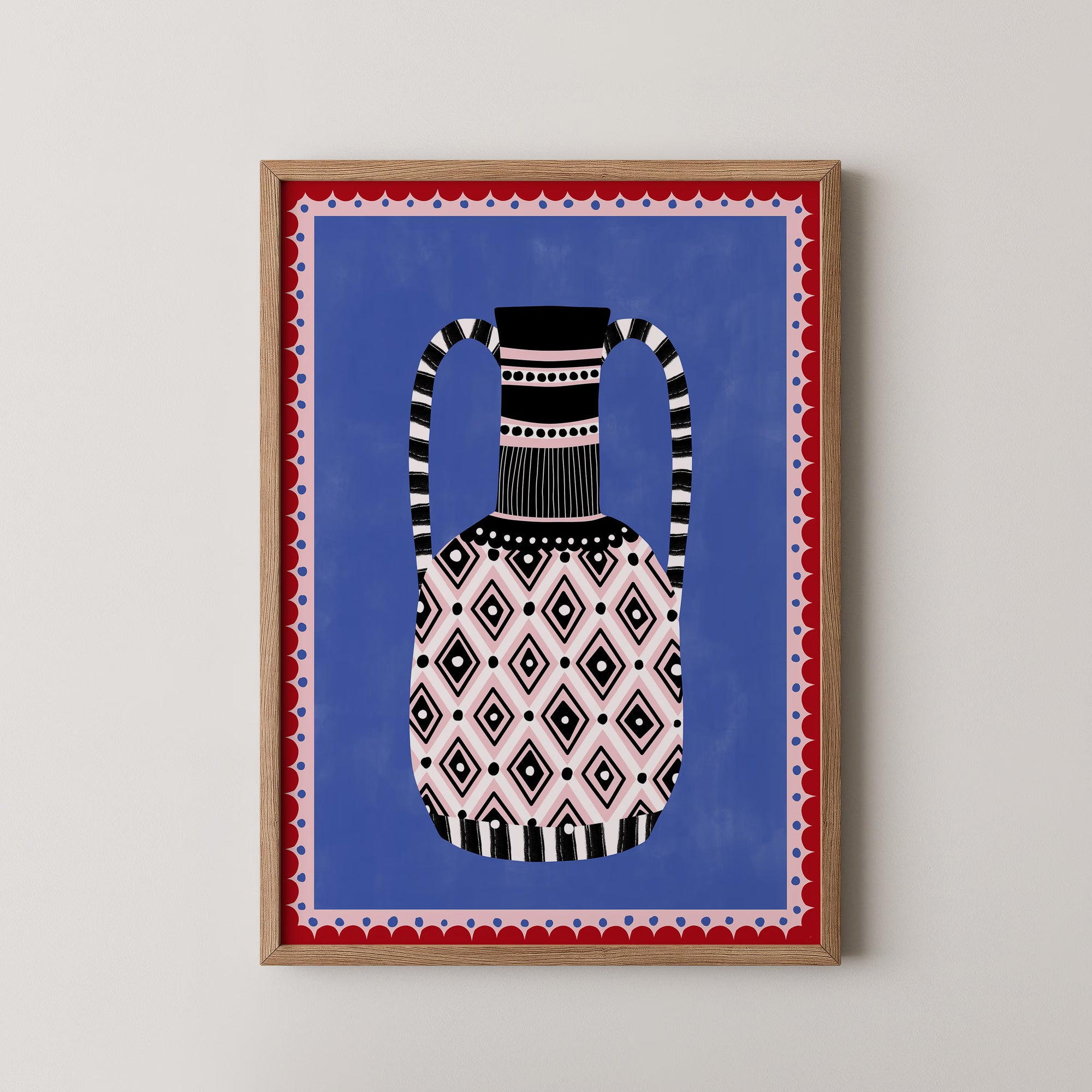 Geometric Patterns and Bold Colors