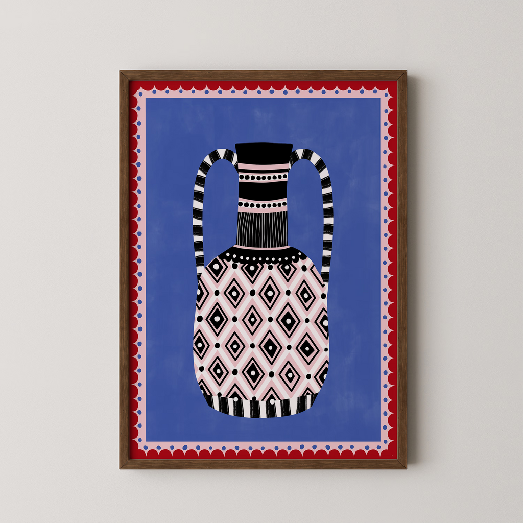 Geometric Patterns and Bold Colors