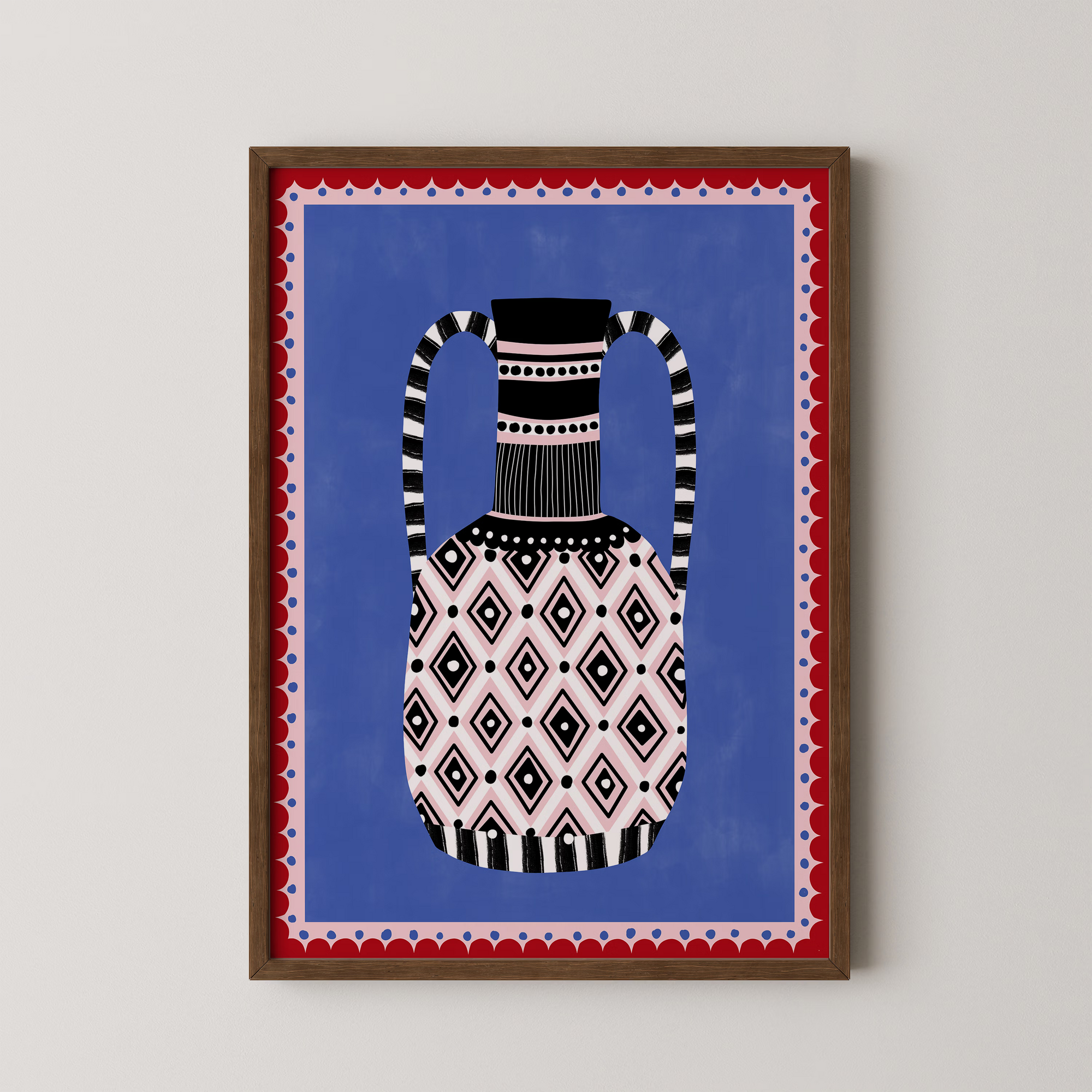 Geometric Patterns and Bold Colors