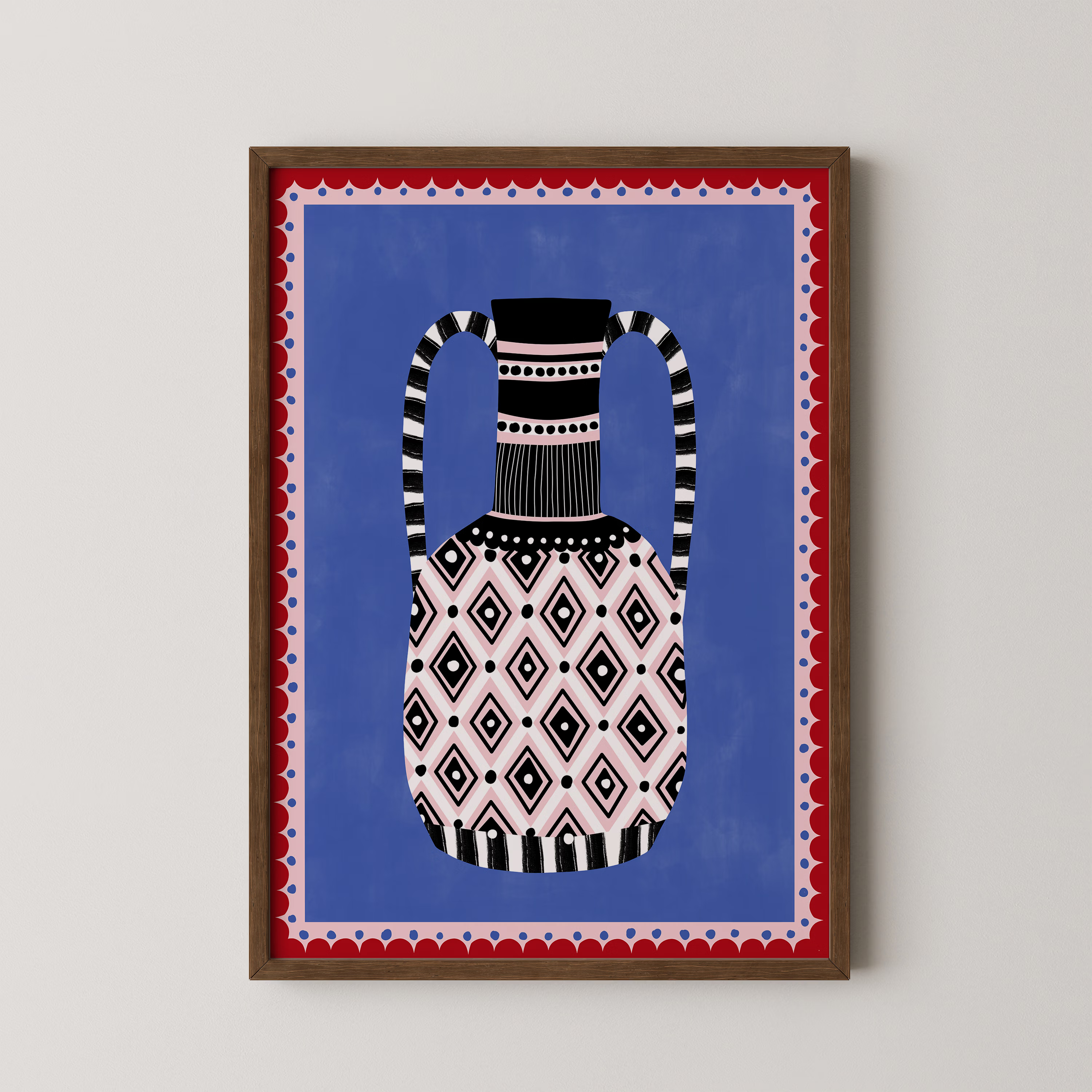 Geometric Patterns and Bold Colors