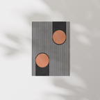 Bold Stripes Orange Circles